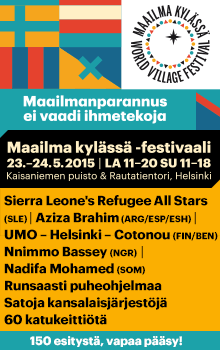 Maailma kylässä 2015, Banneri