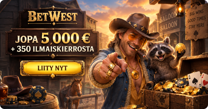 BetWest Casino Bonus