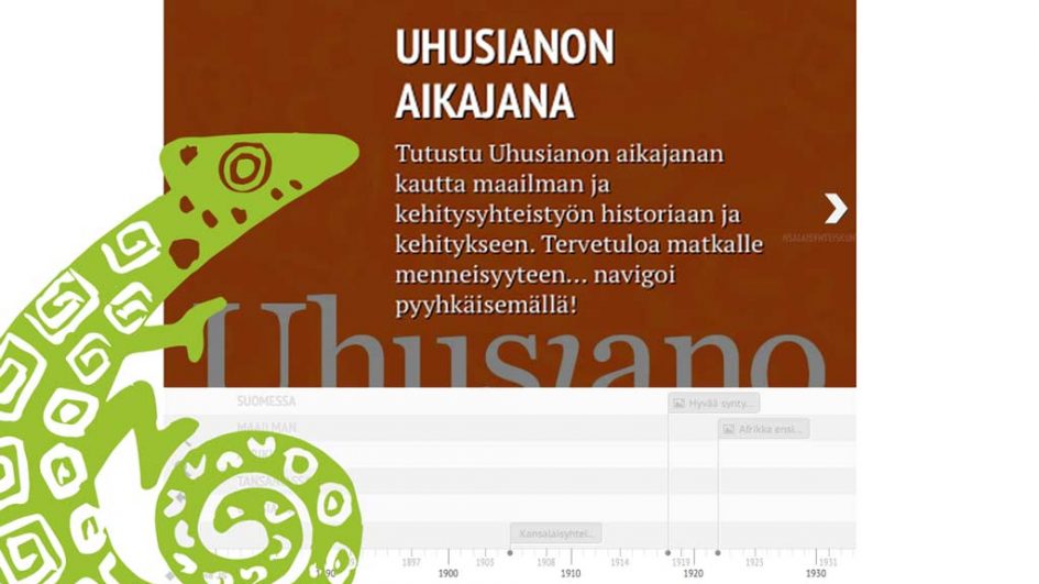 Uudelleen julkaistu Uhusianon aikajana!